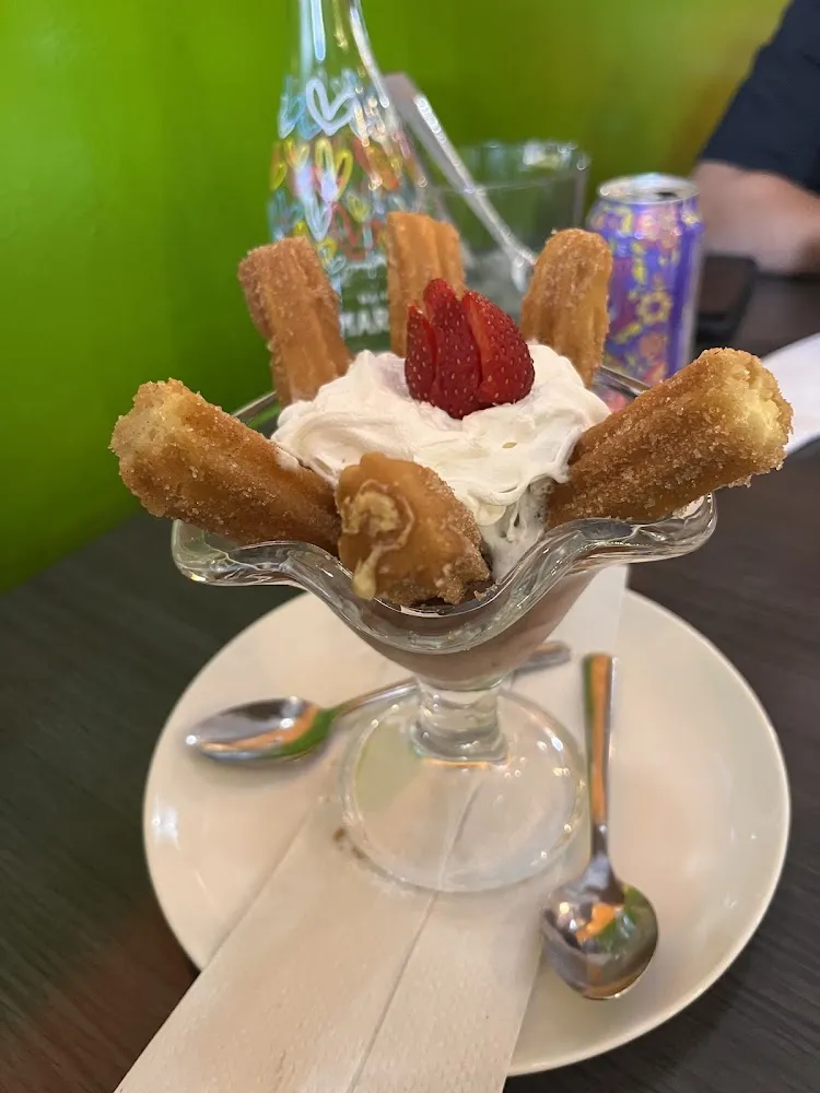 Churros and Ice Cream